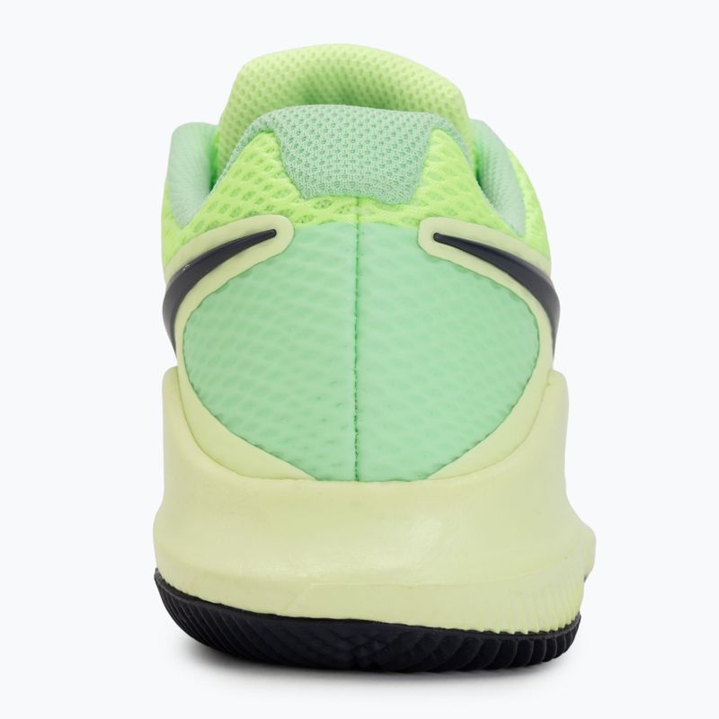 Încălțăminte de tenis pentru copii Nike Court Vapor X Jr ghost green/barely volt/blackened blue 6
