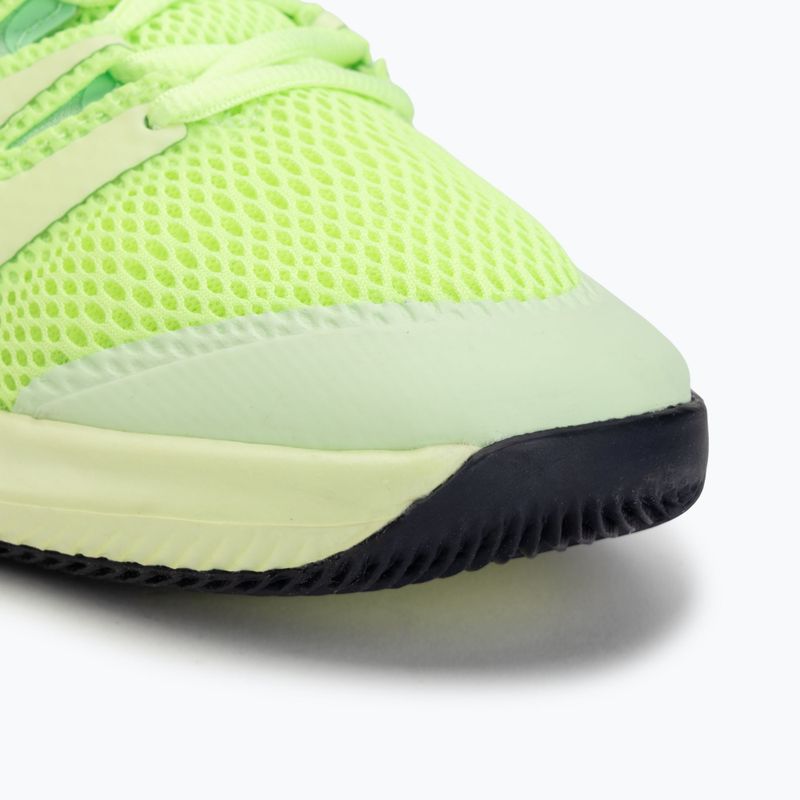 Încălțăminte de tenis pentru copii Nike Court Vapor X Jr ghost green/barely volt/blackened blue 7