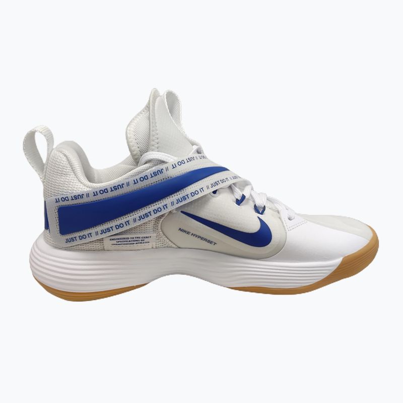 Pantofi de volei Nike React Hyperset alb/game royal 8