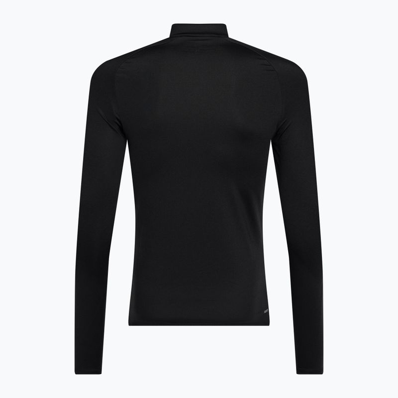 Tricou de fotbal pentru bărbați New Balance Training 1/4 Zip Knitted negru NBEMT9035 2