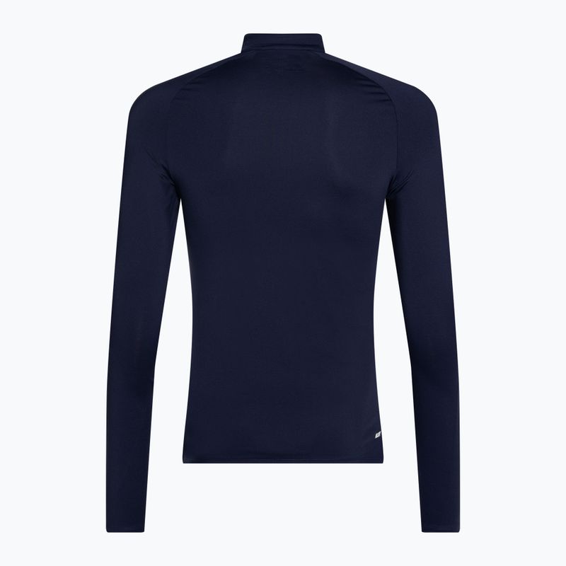 Tricou de fotbal pentru bărbați New Balance Training 1/4 Zip tricotat albastru marin NBEMT9035 2