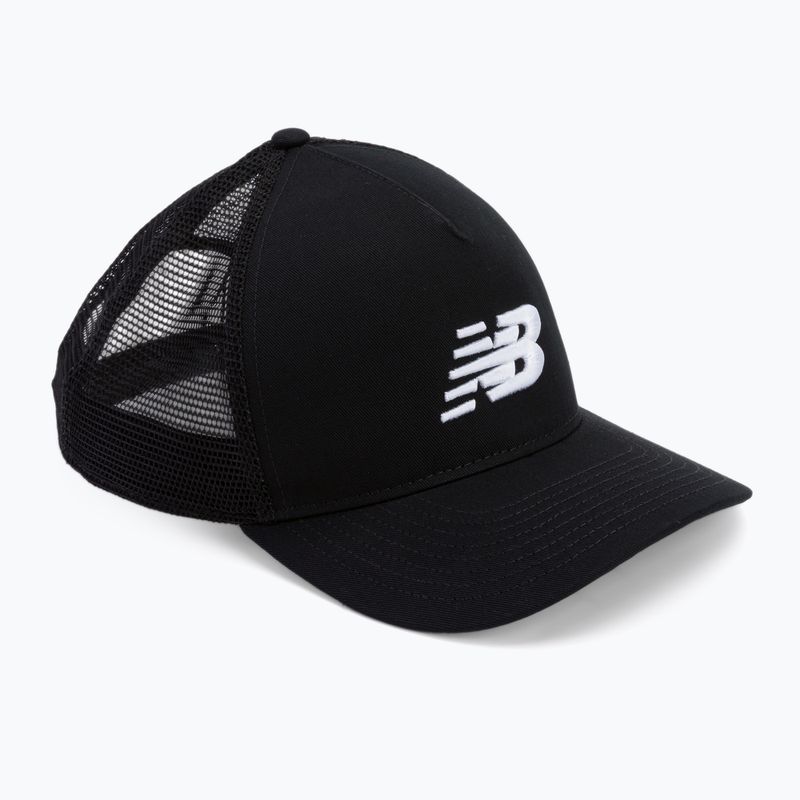 Șapcă pentru femei New Balance Lifestyle Athletics Trucker neagră NBLAH01001BK.OSZ