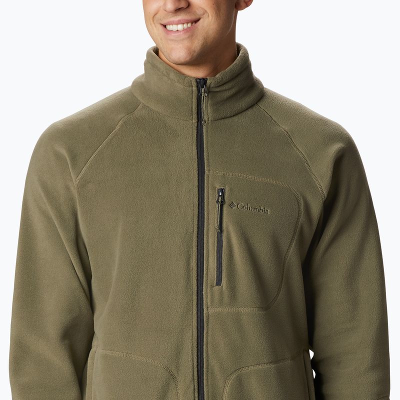 Columbia Fast Trek II FZ 397 pulover fleece pentru bărbați verde 1420421 5