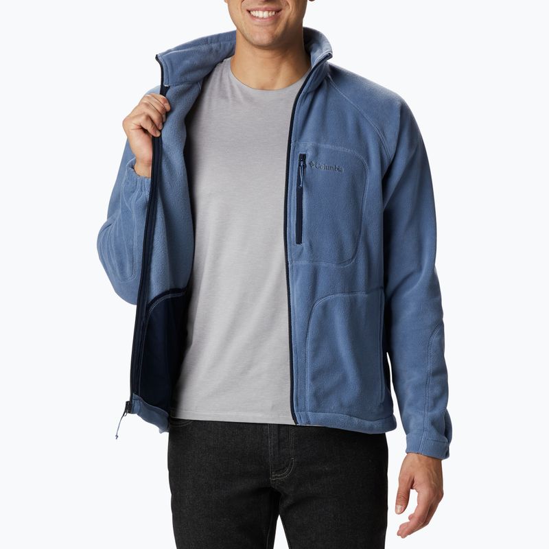 Columbia Fast Trek II bluză fleece pentru bărbați albastru 1420421 5