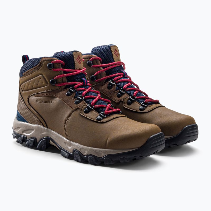 Columbia Newton Ridge Plus II Wp cizme de trekking pentru bărbați maro deschis 1594731 5
