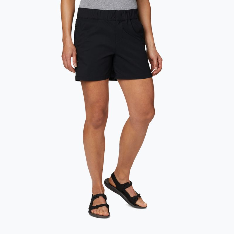 Pantaloni scurți de drumeții pentru femei Columbia Firwood Camp II negri 1885313010