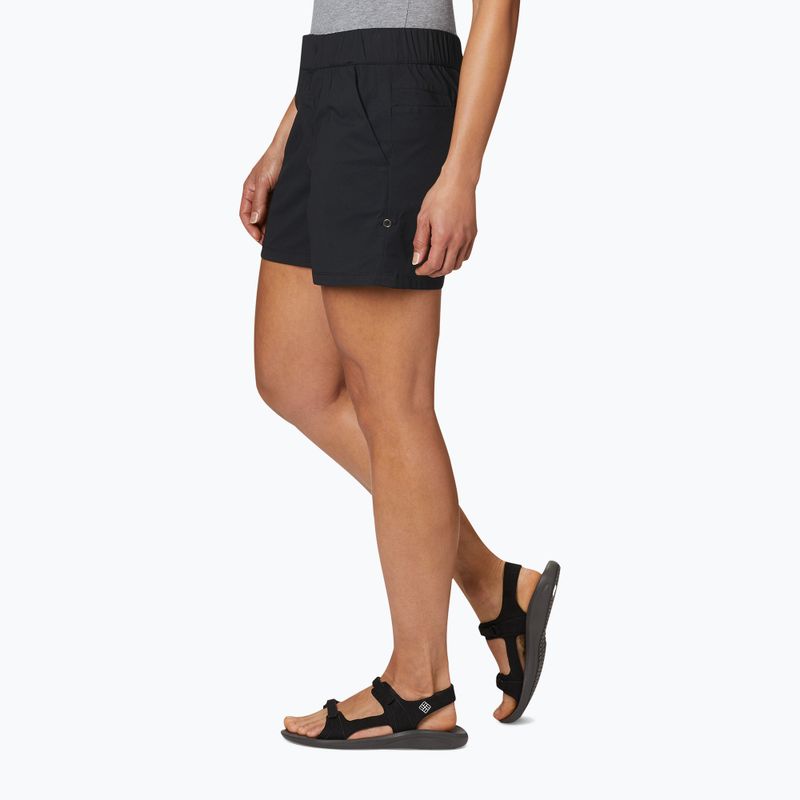 Pantaloni scurți de drumeții pentru femei Columbia Firwood Camp II negri 1885313010 3