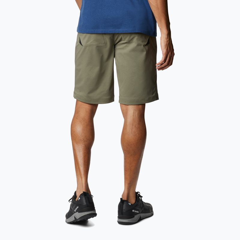 Pantaloni scurți de trekking pentru bărbați Columbia Tech Trail 397 verde 1883371 2