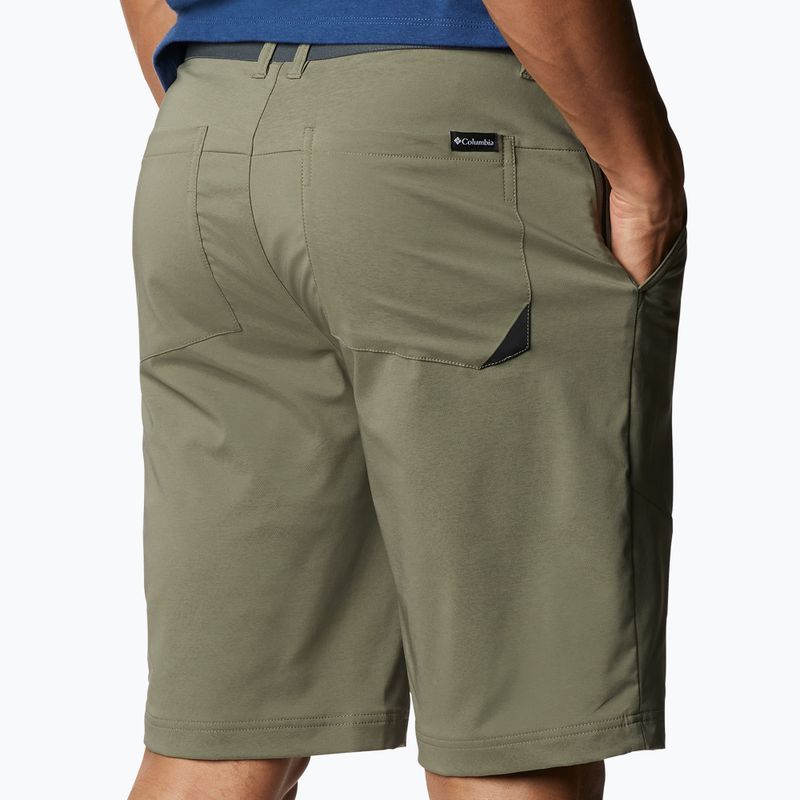 Pantaloni scurți de trekking pentru bărbați Columbia Tech Trail 397 verde 1883371 5