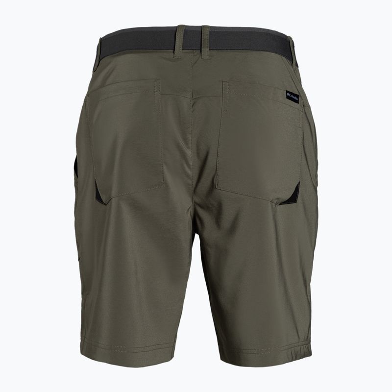 Pantaloni scurți de trekking pentru bărbați Columbia Tech Trail 397 verde 1883371 7