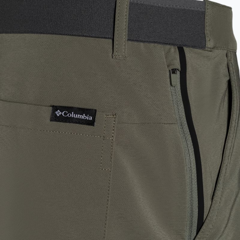 Pantaloni scurți de trekking pentru bărbați Columbia Tech Trail 397 verde 1883371 9