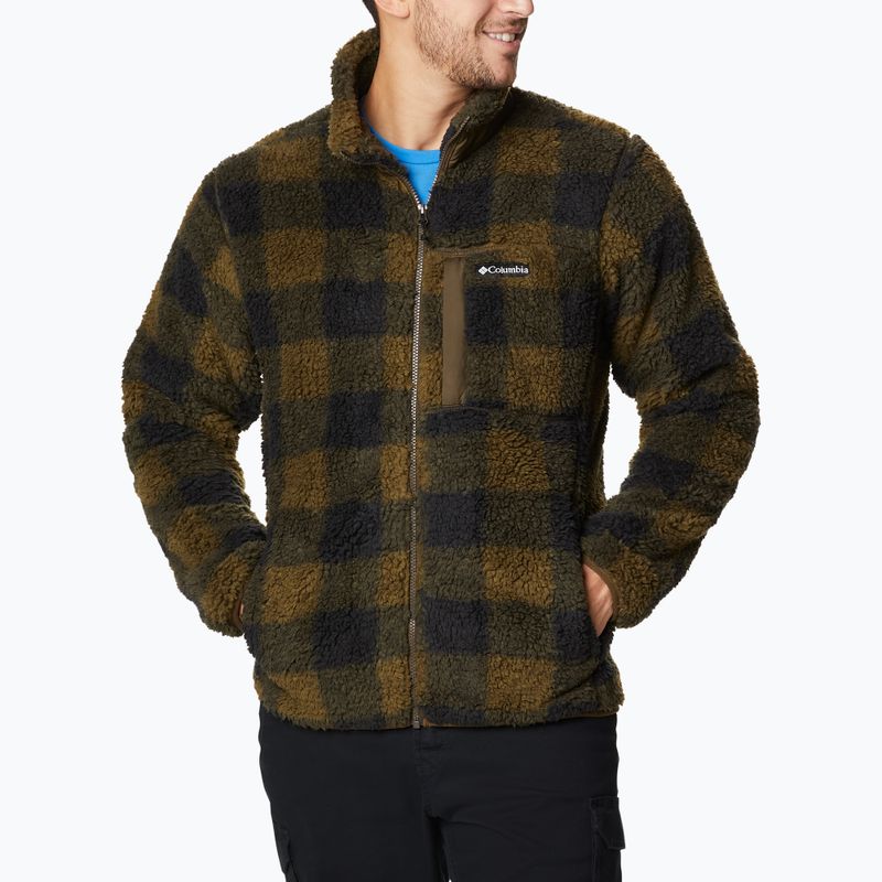 Columbia bărbați Winter Pass Print Fleece verde 1866565