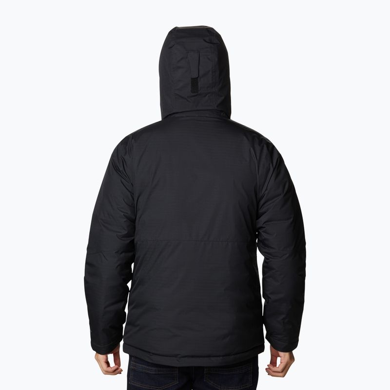 Columbia Oak Harbor Insulated jachetă de bărbați în jos negru 1958661 3