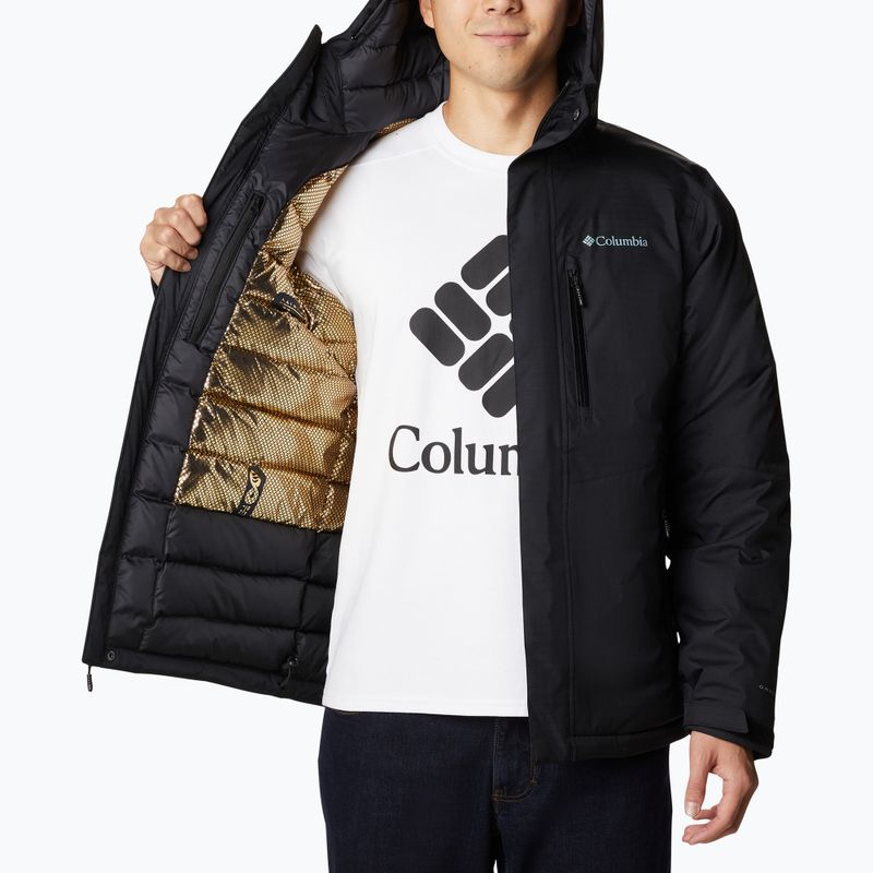 Columbia Oak Harbor Insulated jachetă de bărbați în jos negru 1958661 4