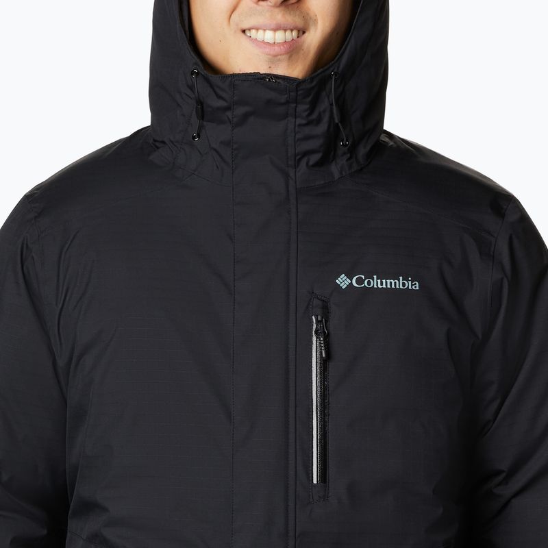 Columbia Oak Harbor Insulated jachetă de bărbați în jos negru 1958661 5