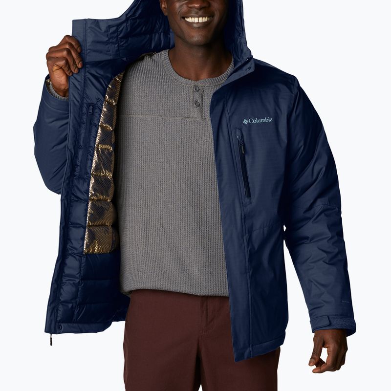 Columbia Oak Harbor Insulated jachetă de iarnă pentru bărbați, culoare albastru colegial 4