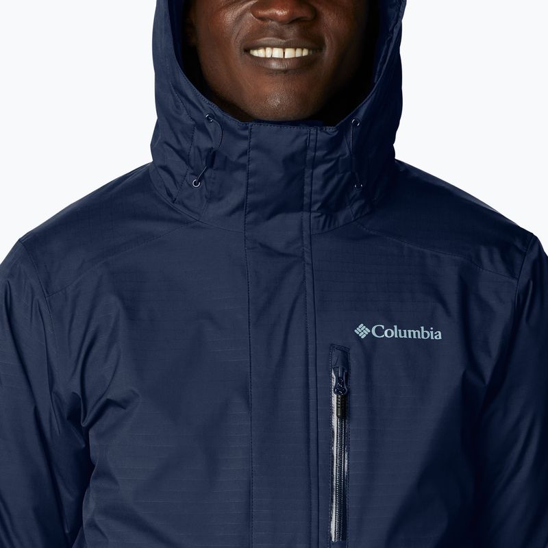 Columbia Oak Harbor Insulated jachetă de iarnă pentru bărbați, culoare albastru colegial 5
