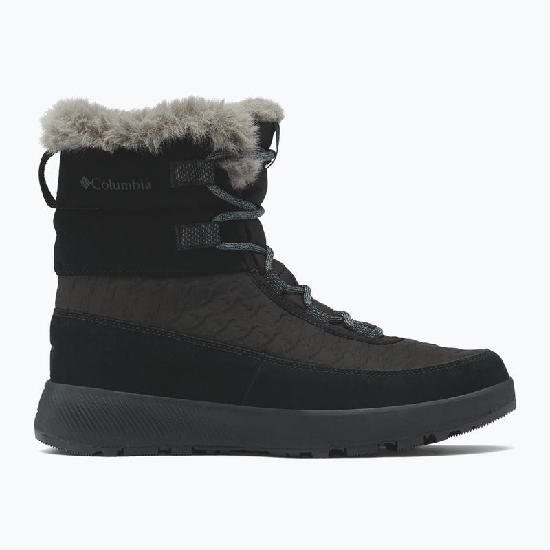 Columbia Slopeside Peak Luxe cizme de zăpadă pentru femei negru/grafit 12