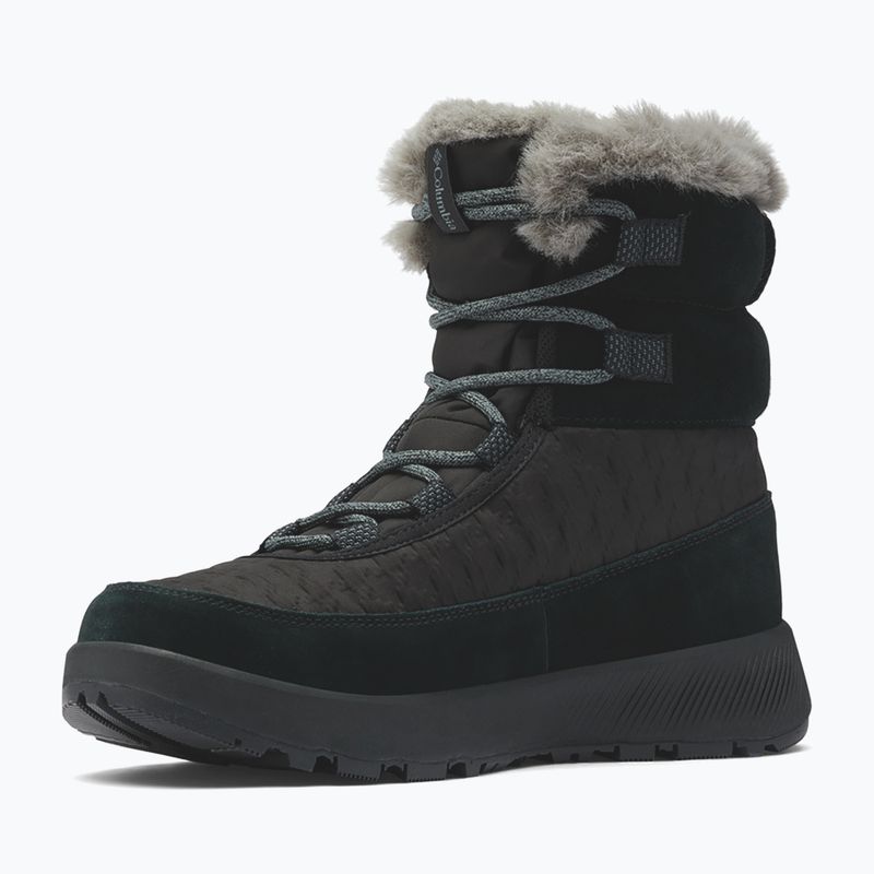 Columbia Slopeside Peak Luxe cizme de zăpadă pentru femei negru/grafit 17
