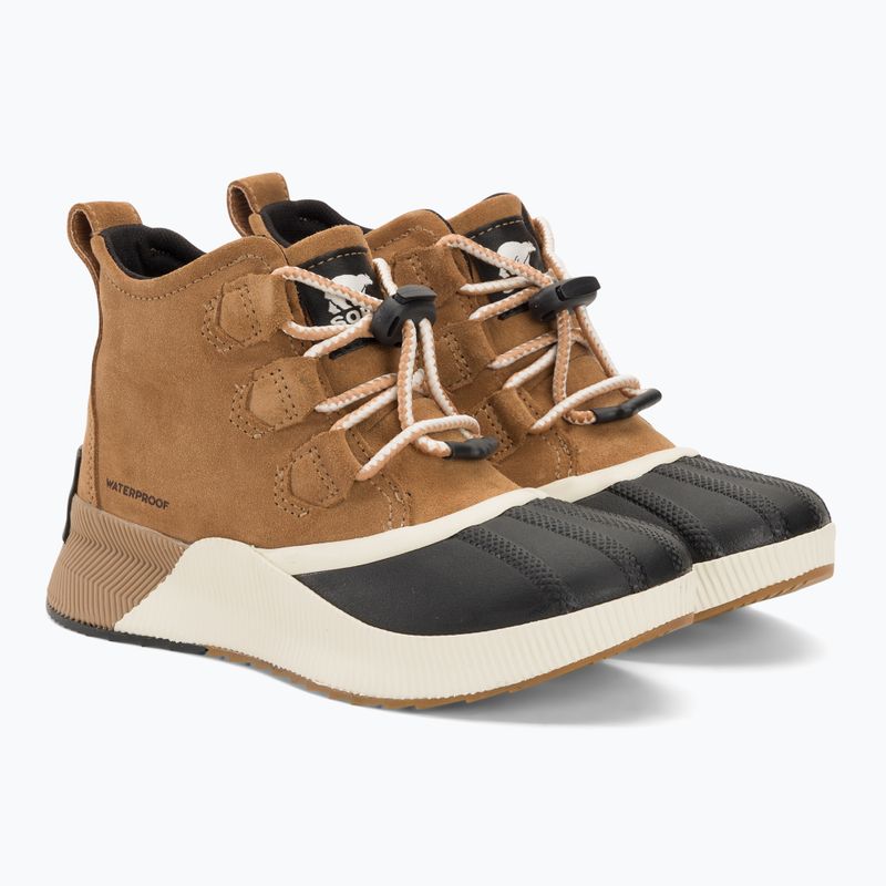 Ghete junior Sorel Ona Classic Suede camel brown/sea salt 4