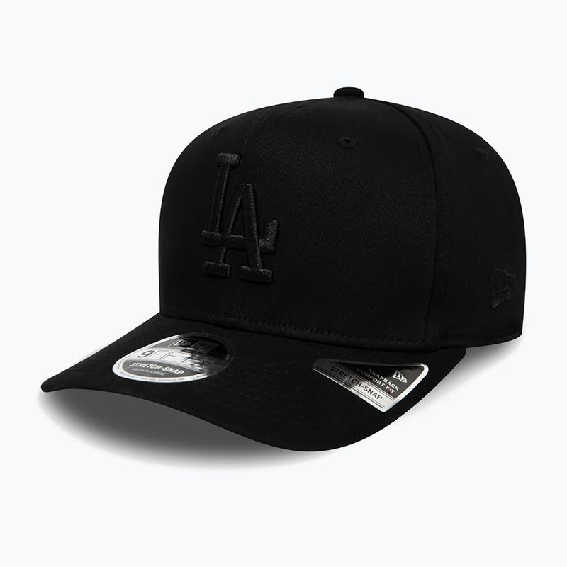 New Era Tonal Black 9Fifty Stretch Snap Los Angeles Dodgers șapcă negru 4