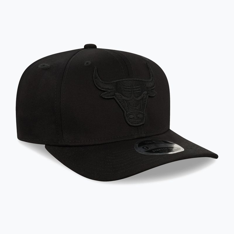 New Era Tonal Black 9Fifty Stretch Snap Chicago Bulls șapcă negru