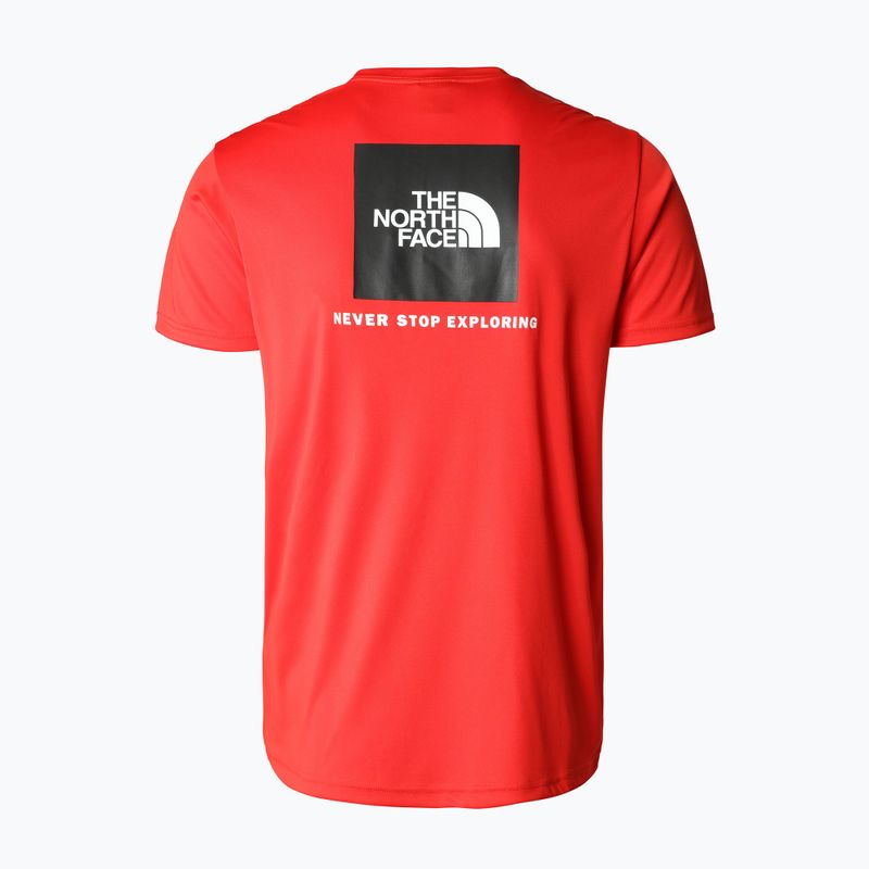Tricou de trekking pentru bărbați The North Face Reaxion Red Box roșu NF0A4CDW15Q1 5