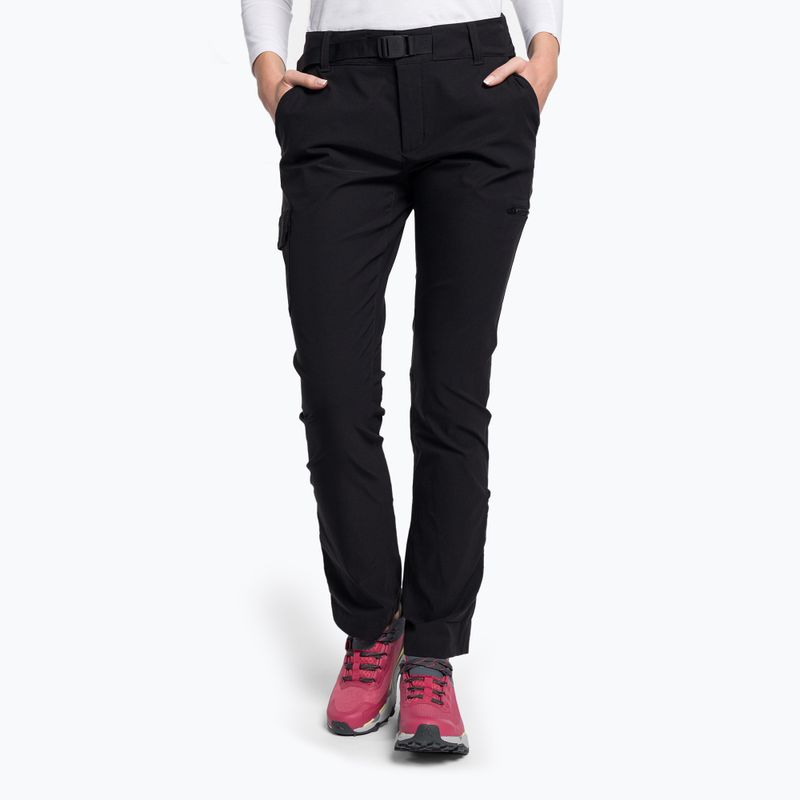 Pantaloni de trekking pentru femei The North Face Paramount Mid Rise negru NF0A4ASFJK31