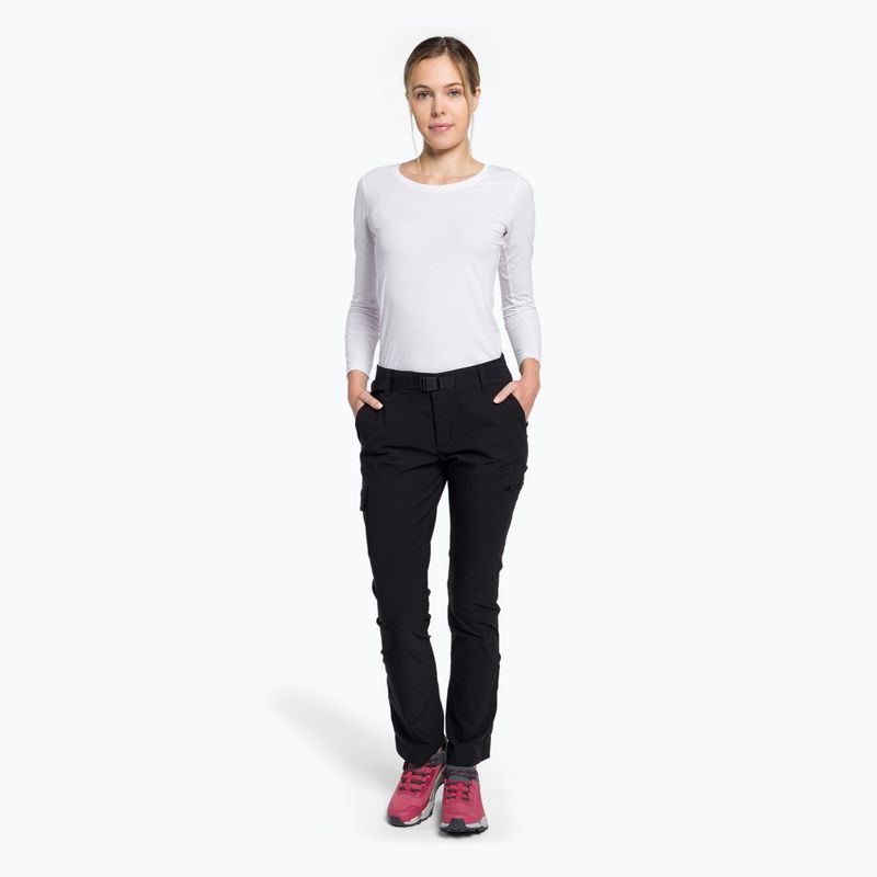 Pantaloni de trekking pentru femei The North Face Paramount Mid Rise negru NF0A4ASFJK31 2