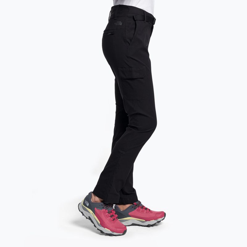 Pantaloni de trekking pentru femei The North Face Paramount Mid Rise negru NF0A4ASFJK31 3