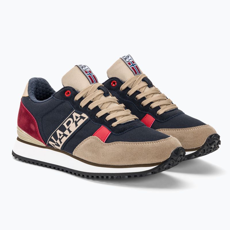 Încălțăminte pentru bărbați Napapijri NP0A4HVP navy/beige/red 4