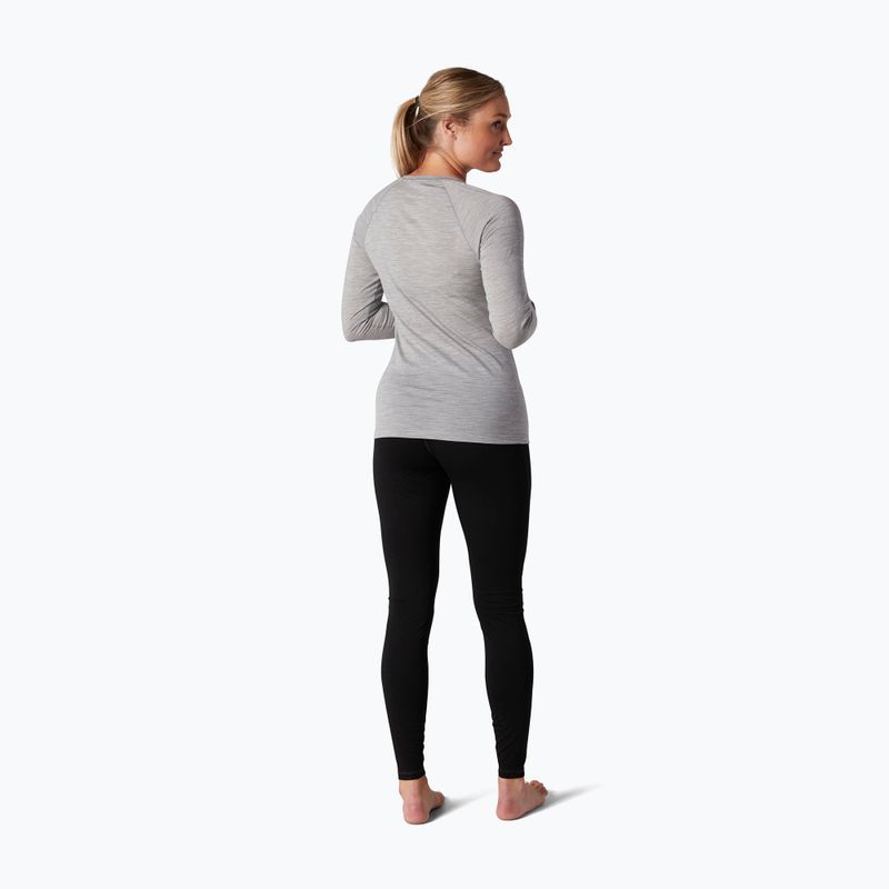 Bluză termică damă Smartwool Merino 150 Baselayer Boxed light gray heather 6