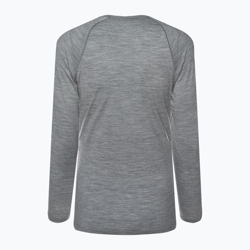Bluză termică damă Smartwool Merino 150 Baselayer Boxed light gray heather 2