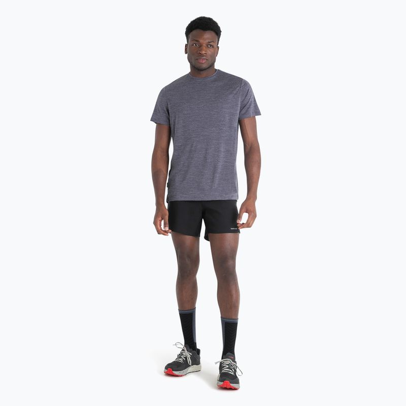 Tricou de trekking pentru bărbați icebreaker Merino 125 Cool-Lite Sphere III SS Tee midnight navy 2