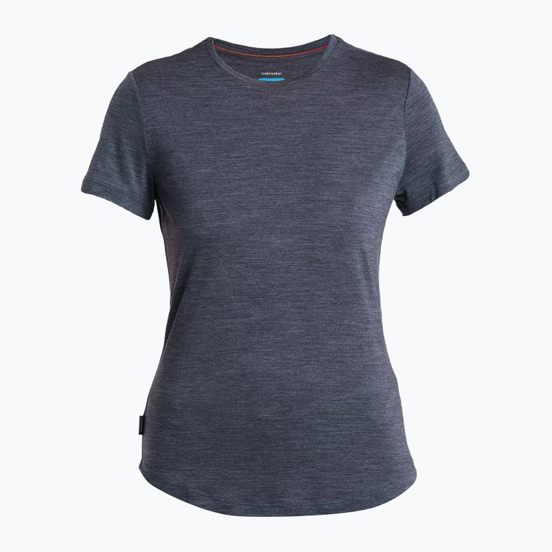 Tricou de trekking pentru femei icebreaker Merino 125 Cool-Lite Sphere III SS Tee midnight navy heather 6