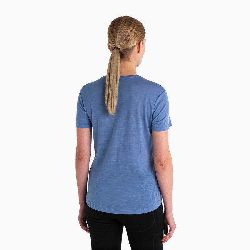 Tricou de trekking pentru femei icebreaker Merino 125 Cool-Lite™ Sphere III kyanite 3