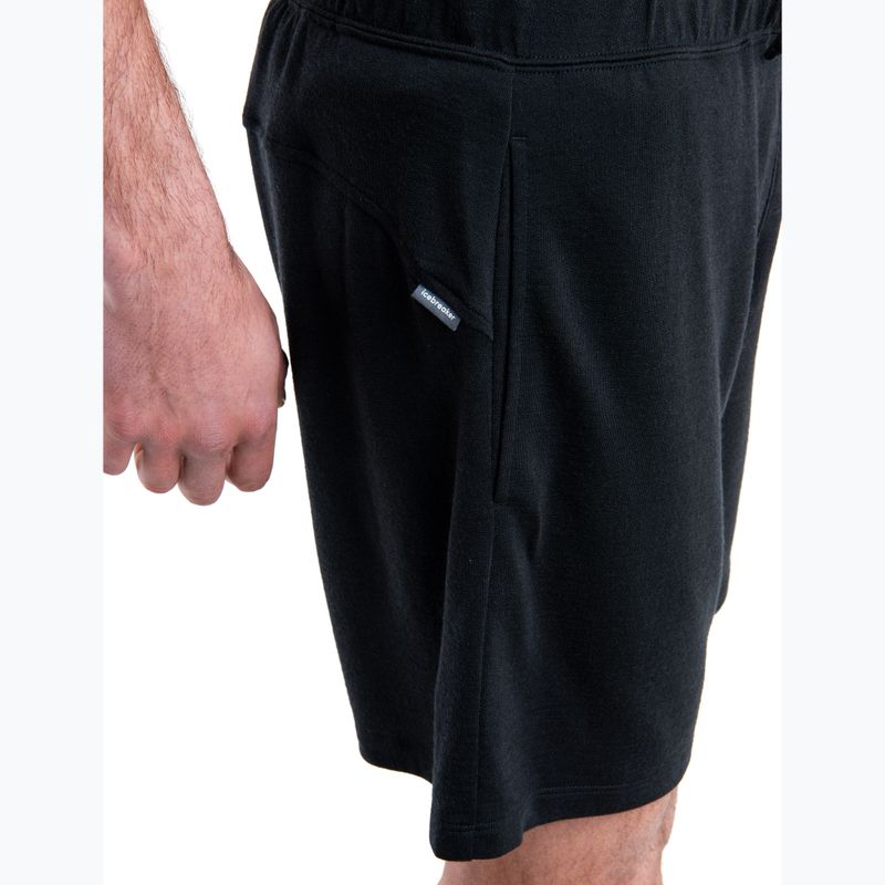 Pantaloni scurți pentru bărbați icebreaker Merino Shifter II black 6