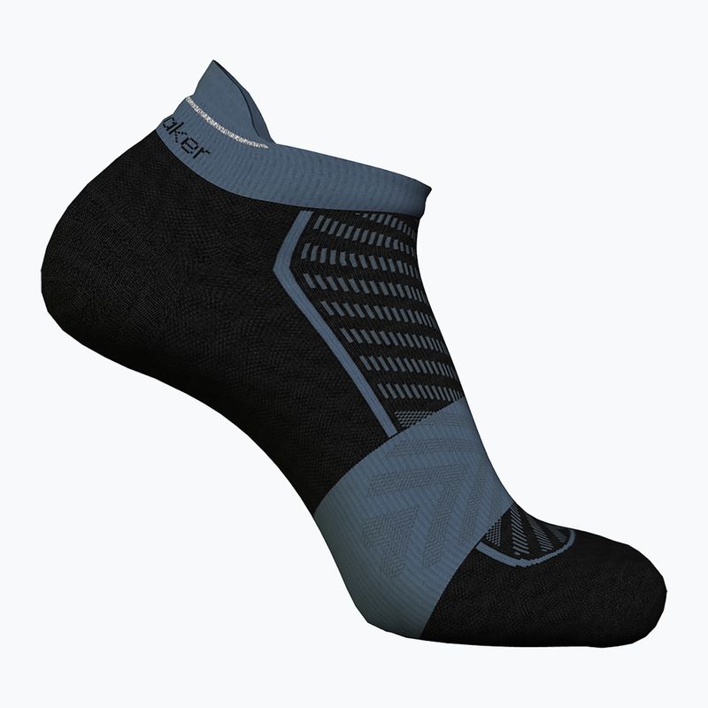 Șosete de alergare pentru bărbați icebreaker Merino Run+ Ultralight Micro black/graphite 2