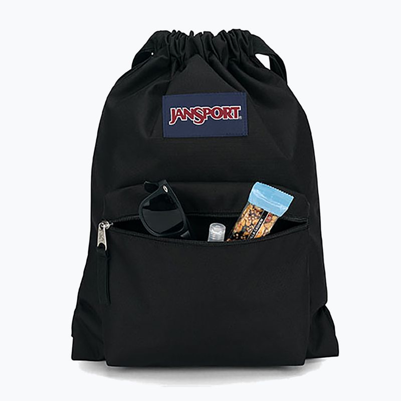 Rucsac de oraș Jansport Draw Sack 14 l black 4