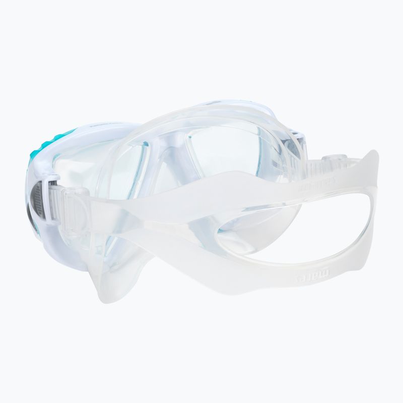 Mares Trygon mască de snorkelling albastru clar 411262 4