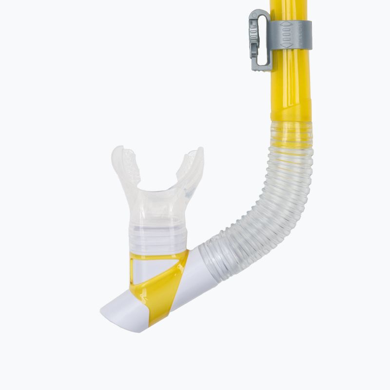 Mares Gator Dry snorkel galben 411522 4