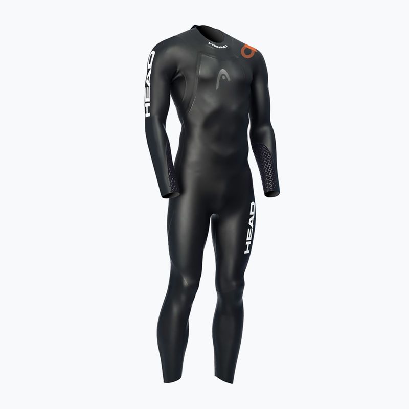 HEAD Ow Shell FS 3.2.2 BKOR costum de neopren pentru bărbați pentru triatlon negru/portocaliu 452653 6