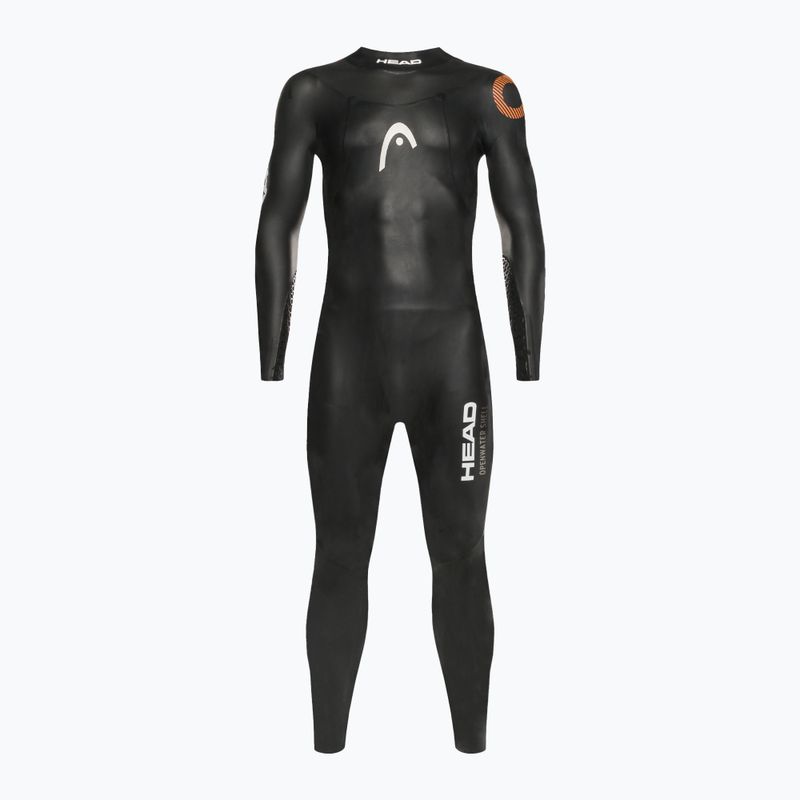 HEAD Ow Shell FS 3.2.2 BKOR costum de neopren pentru bărbați pentru triatlon negru/portocaliu 452653 2