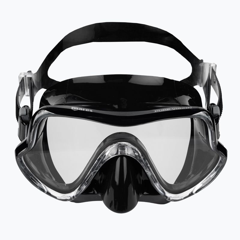 Mască de snorkelling Mares Pure Vision negru 411217 2