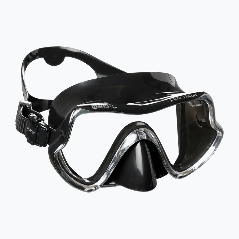 Mască de snorkelling Mares Pure Vision negru 411217 6