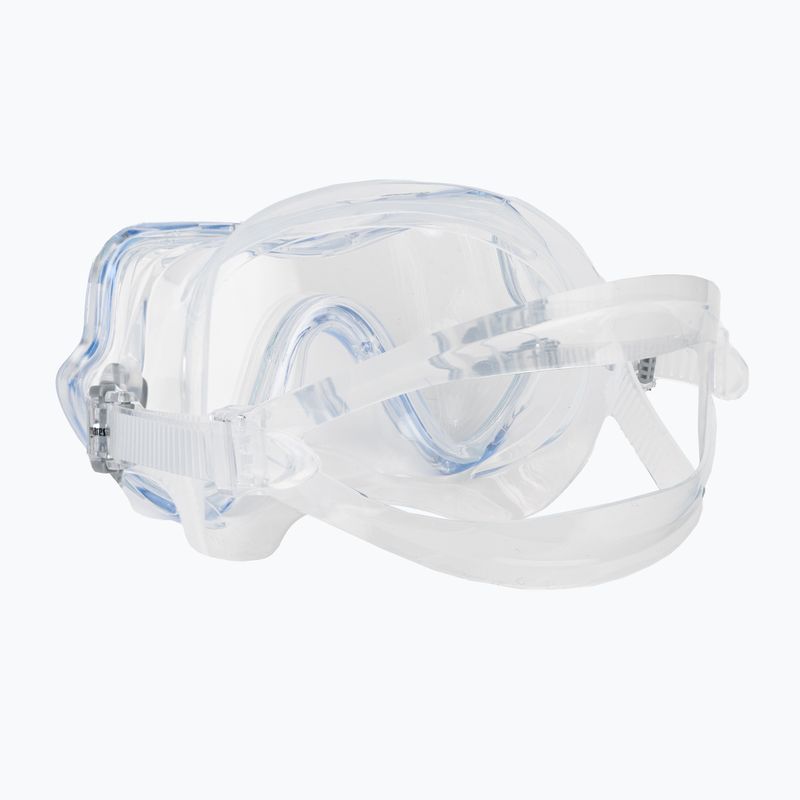 Mască de snorkeling Mares Pure Vision albastru transparent 411217 4