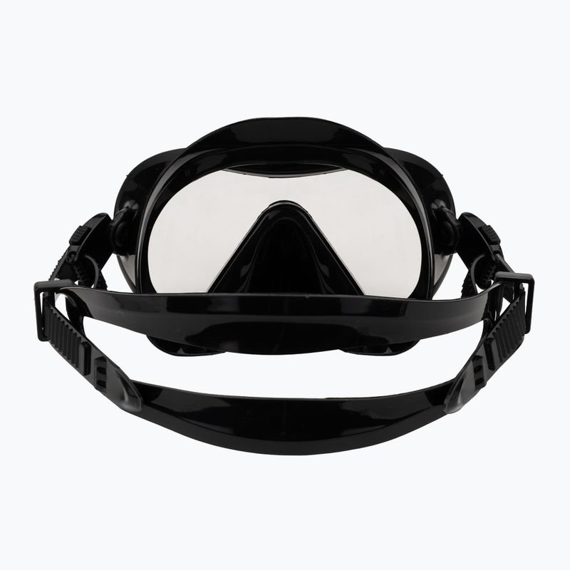 Mască de snorkeling Mares Vento black/black 4