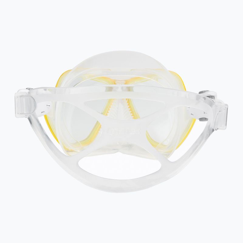 Mască de scufundări Mares X-Vision galben transparent 411053 5