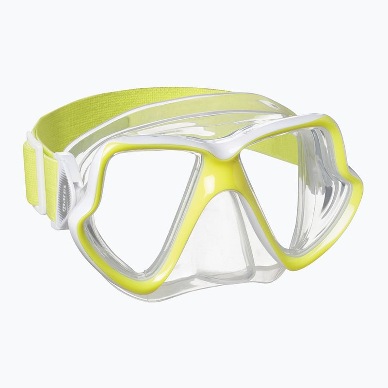 Set de snorkeling  Mares Combo Wahoo Neon yellow/white/clear 411779BB 2