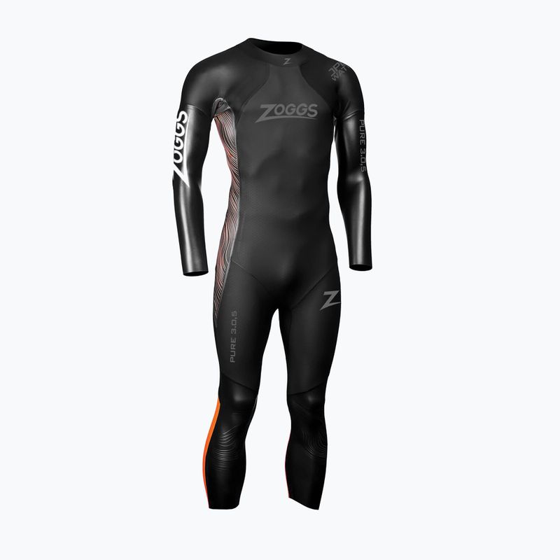 Spumă de înot pentru bărbați Zoggs Ow Pure Fs 3.0,5 mm 3/4 black